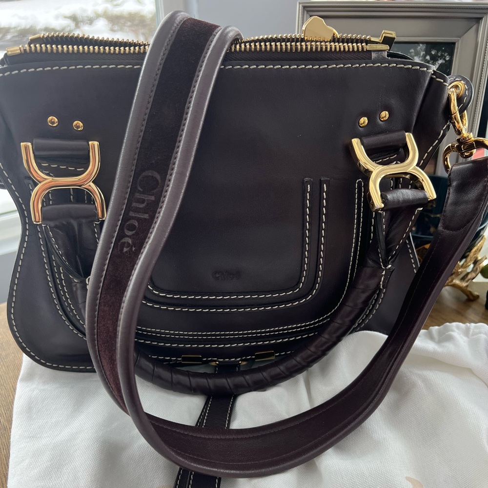 Chloe Marcie in black raisin